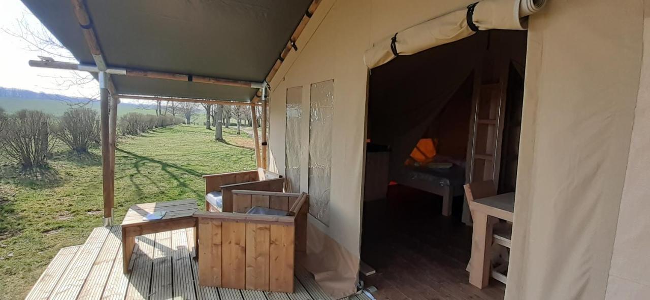 Tente Familiale au Camping Hautoreille Bannes  Esterno foto